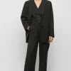 LAST ONE | Friend Of Audrey - Pinstripe Trouser - Pinstripe