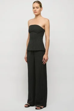 LAST ONE | Friend of Audrey - Pinstripe Top - Pinstripe