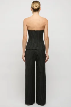 LAST ONE | Friend of Audrey - Pinstripe Top - Pinstripe