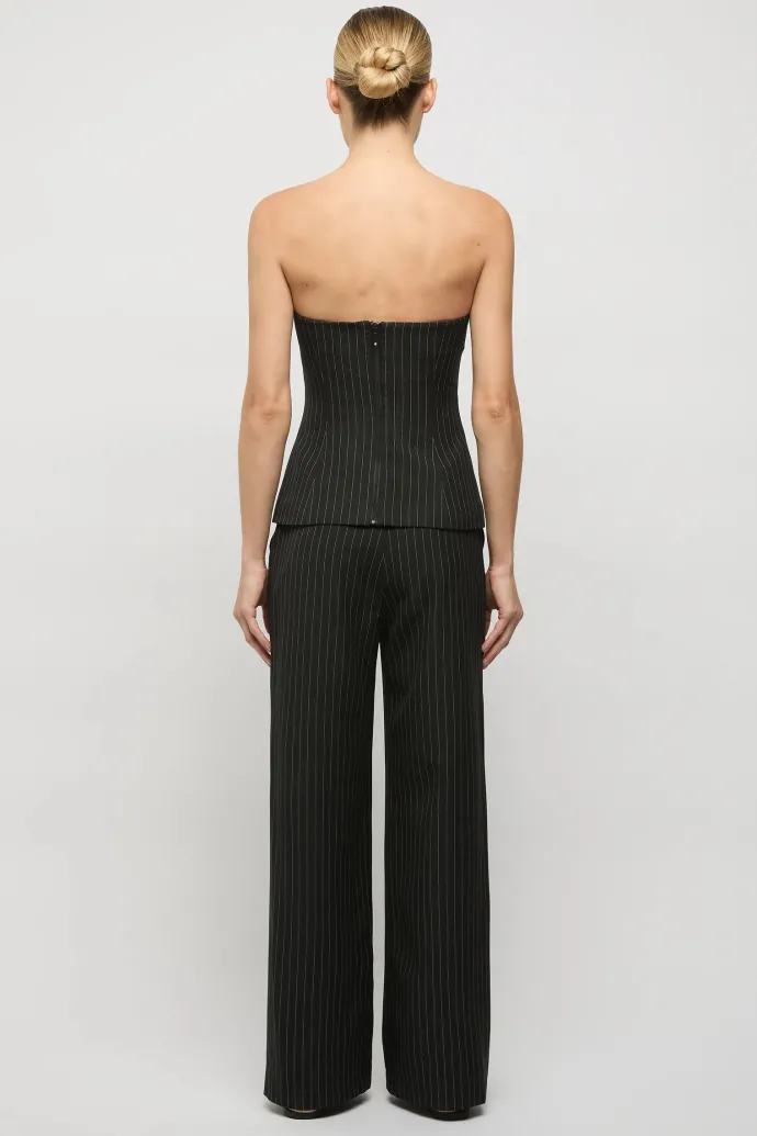 LAST ONE | Friend of Audrey - Pinstripe Top - Pinstripe