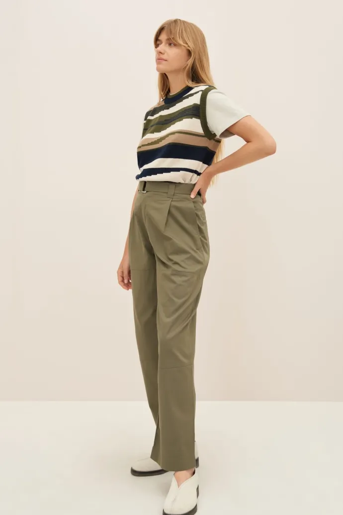 LAST ONE | Kowtow - Atlas Pant - Vetiver