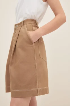 LAST ONE | Kowtow - Journey shorts - Earth Denim