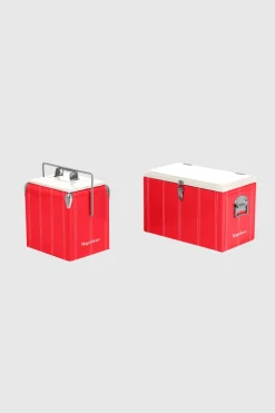 LAST ONE | Napoleon Goods - Chilly Bin - Cherry Twin Stripe