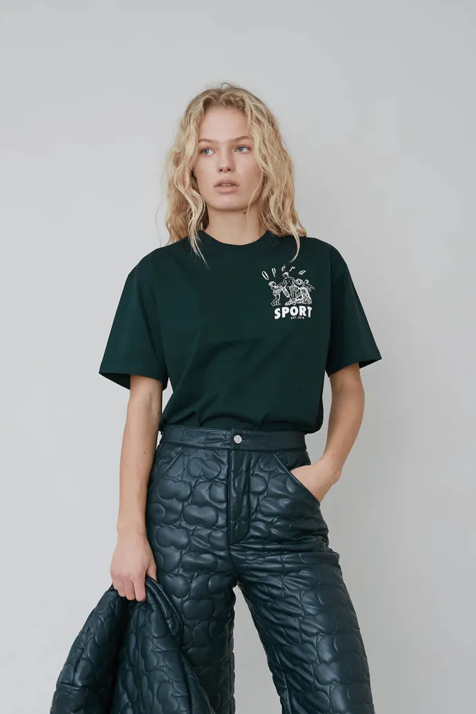 LAST ONE | Opera Sport - Marcel Unisex T-Shirt - Pine Grove