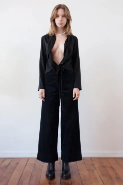 LAST ONE | Ovna Ovich - Shell We Blouse - Onyx