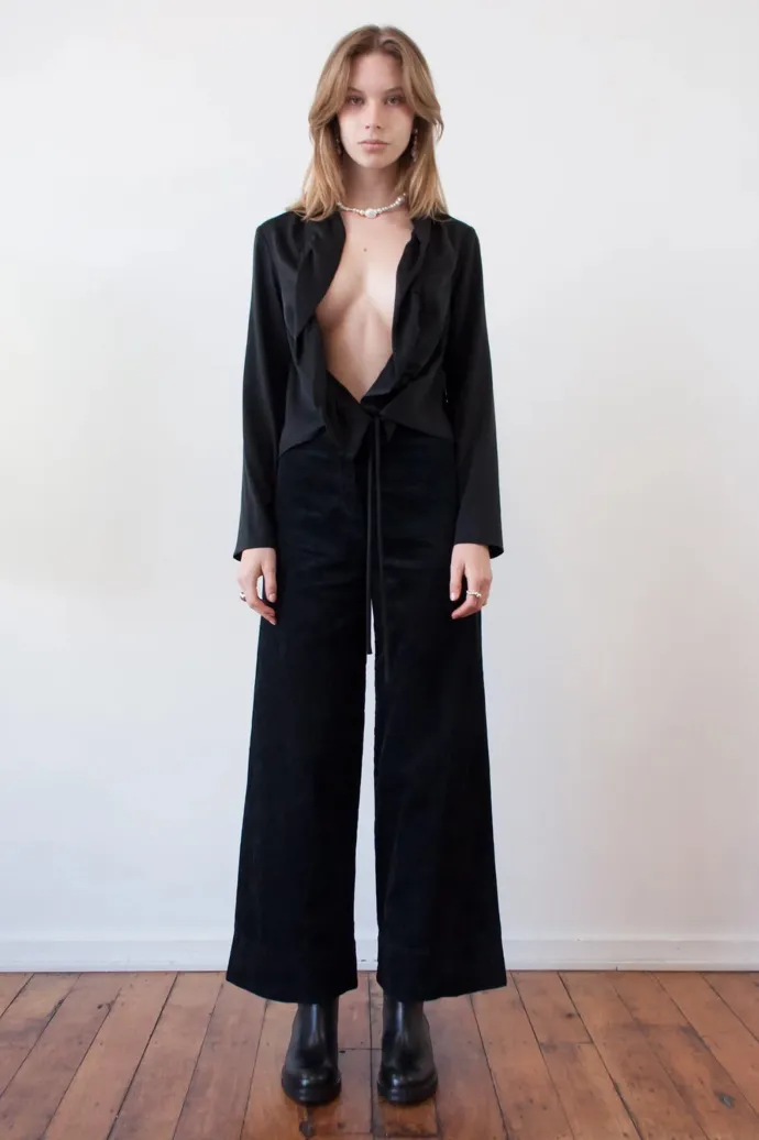 LAST ONE | Ovna Ovich - Shell We Blouse - Onyx