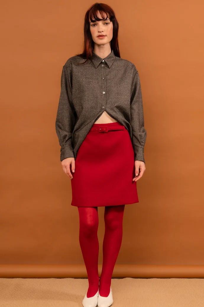 LAST ONE | Penny Sage - Anita Skirt - Scarlet