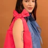 LAST ONE | Penny Sage - Bow Bag - Hot Pink