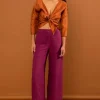 LAST ONE | Penny Sage - Holiday Trouser - Magenta