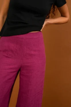 LAST ONE | Penny Sage - Holiday Trouser - Magenta