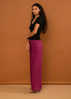 LAST ONE | Penny Sage - Holiday Trouser - Magenta