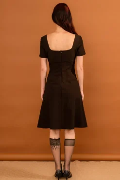 LAST ONE | Penny Sage - Nay Dress - Chocolate