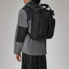 LAST ONE | Rains - Texel Tote Backpack - Black