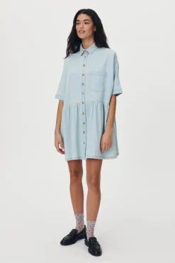 LAST ONE | ROWIE - Bailey Dress - Azul