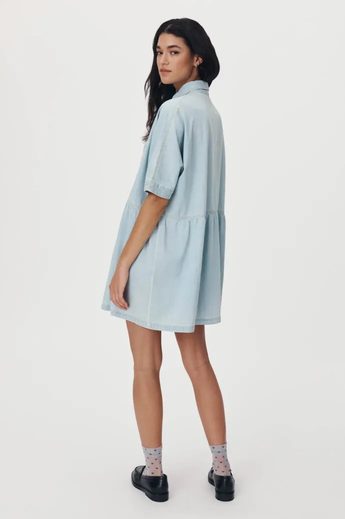 LAST ONE | ROWIE - Bailey Dress - Azul