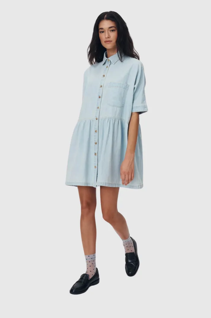 LAST ONE | ROWIE - Bailey Dress - Azul