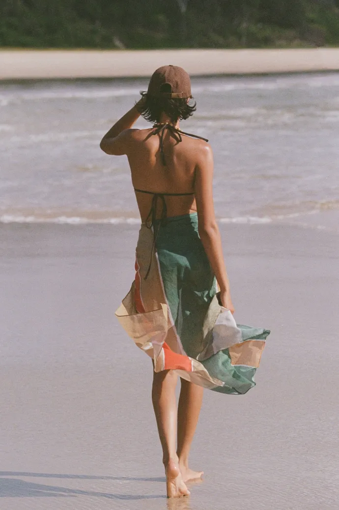 LAST ONE | Soleil Soleil - Square Pareo - River