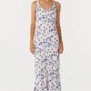 LAST ONE | Third Form - Blue Bell Cowl Slip - Floral