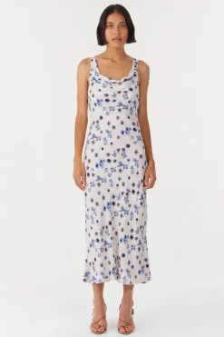 LAST ONE | Third Form - Blue Bell Cowl Slip - Floral