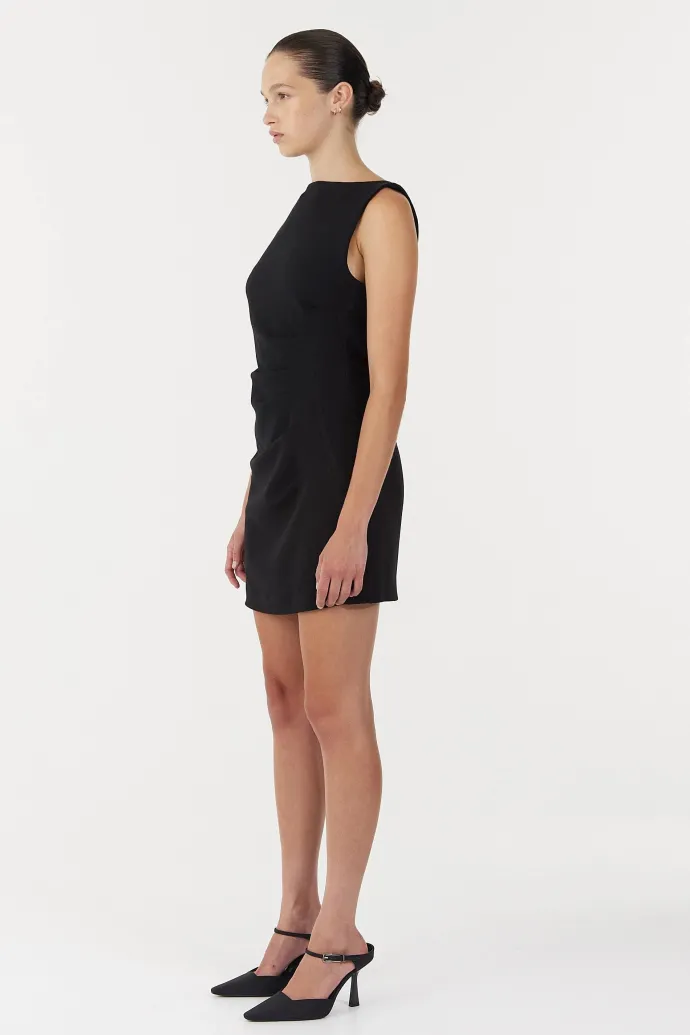 LAST ONE | Third Form - Enigma Minidress - Black