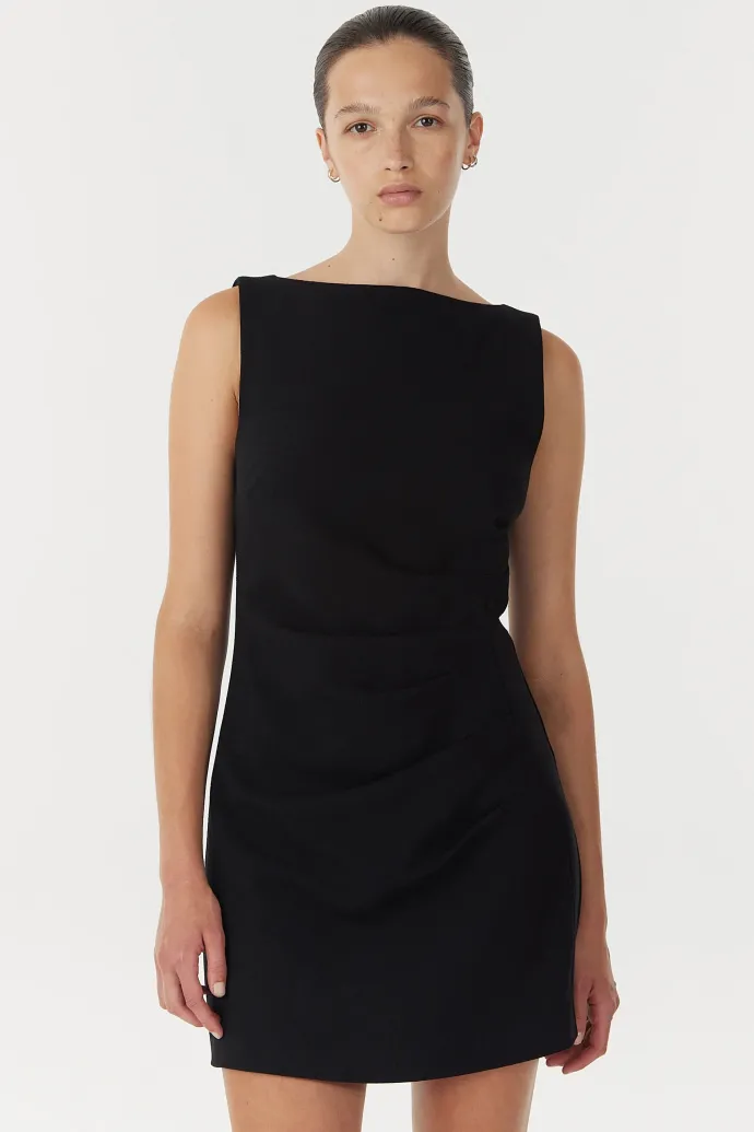 LAST ONE | Third Form - Enigma Minidress - Black