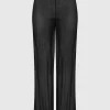 LAST ONE | Third Form - Peer Through Knit Pant - Black