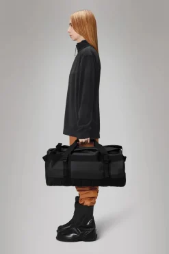 LAST ONE Rains - Texel Duffel Bag Small - Black