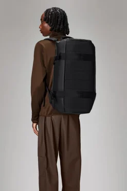 LAST ONE Rains - Texel Duffel Bag Small - Black