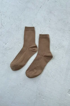 Le Bon Shoppe - Her Socks - Dark Tan