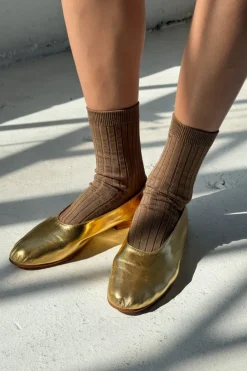 Le Bon Shoppe - Her Socks - Dark Tan