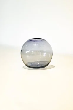 Monmouth Glass - Spherical Bud Vase - Amethyst