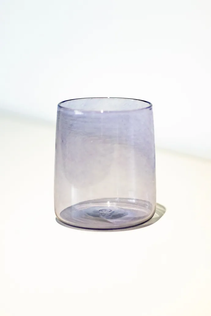 Monmouth Glass - Square Cup - Amethyst