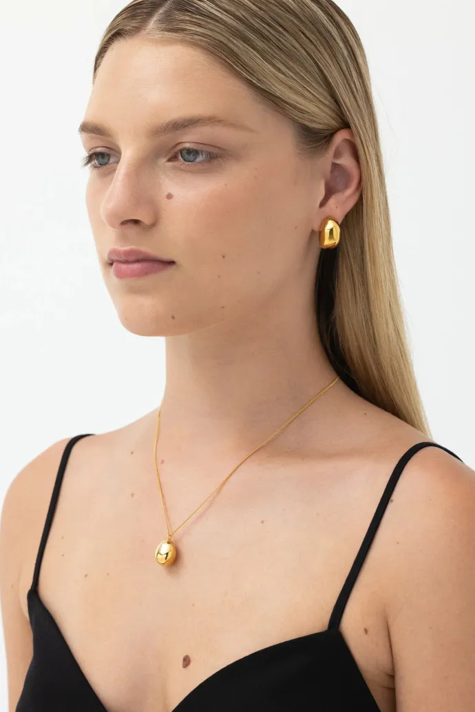 Nina Gordon - Drop Necklace - Gold
