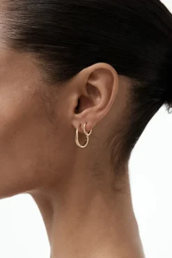 Nina Gordon - Momento Baby Hoops - Gold