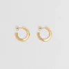 Nina Gordon - Sense Hoops Medium - Gold