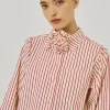 Norr - Linna Shirt - Red Stripe
