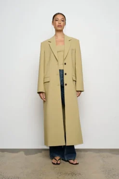One of Others - Crawford Coat - Pale Khaki