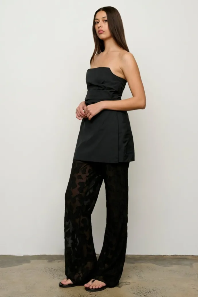 One of Others - Lucetta Mini Dress - Cool Black