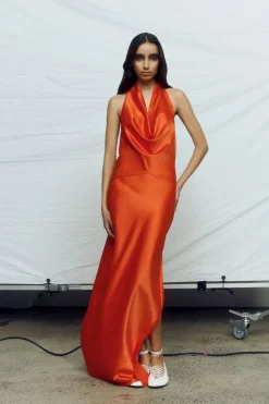 One of Others - Siren Dress - Tangelo