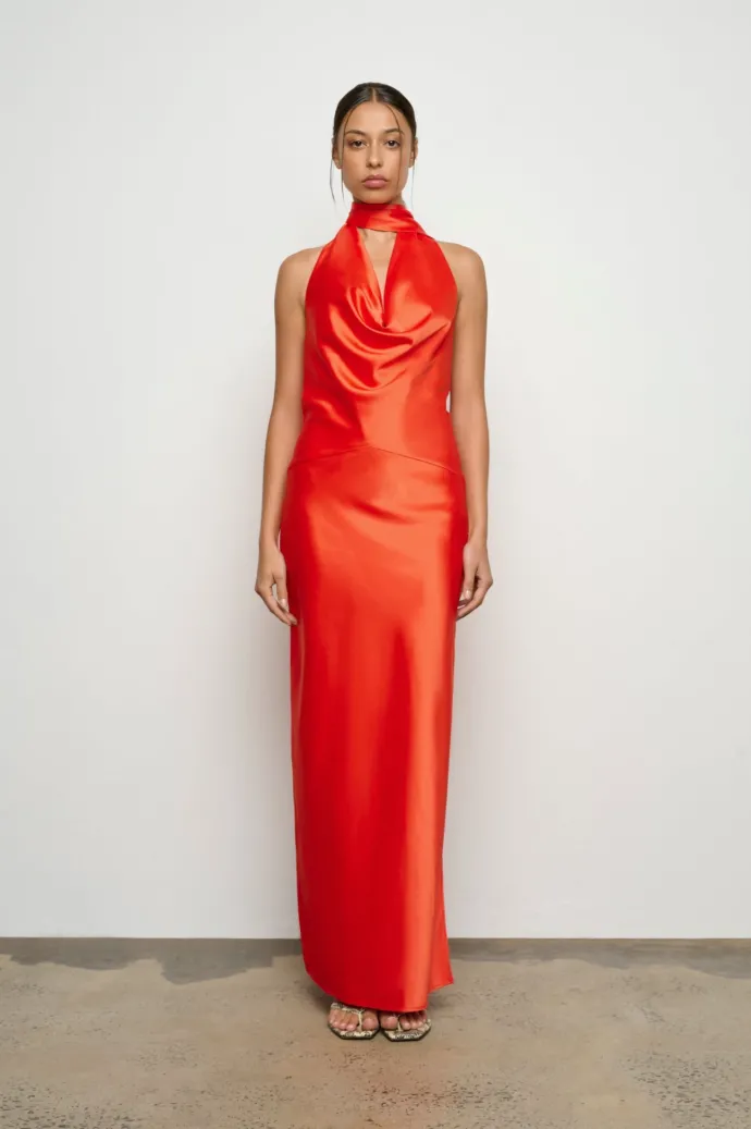 One of Others - Siren Dress - Tangelo