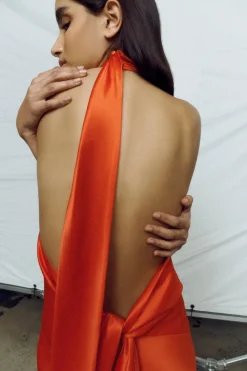 One of Others - Siren Dress - Tangelo