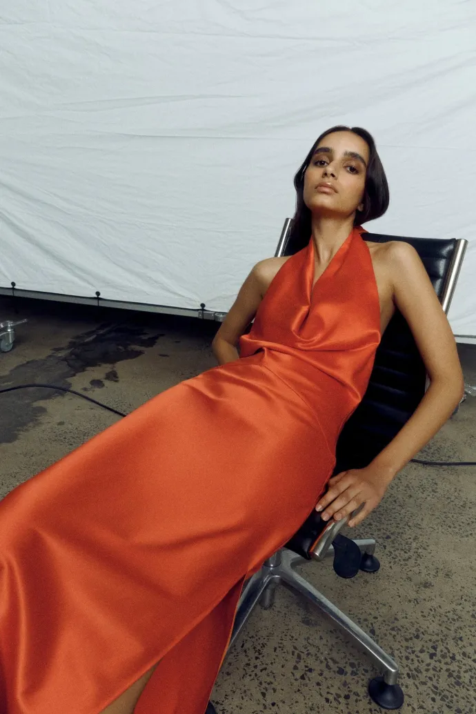 One of Others - Siren Dress - Tangelo