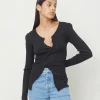 Opera Sport - Claire Seamless Cardigan - Black