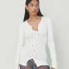 Opera Sport - Claire Seamless Cardigan - White