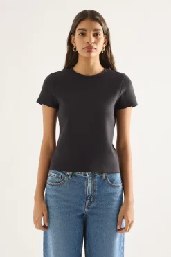Outland - Ebony Baby Tee - Shadow