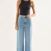 Outland Denim - Ellie High Wide Leg Jean - Ezra Blue