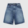 Outland Denim - Harry High Relaxed Short - Aged Blue