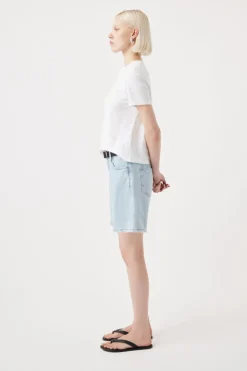 Outland Denim - Harry High Relaxed Short - Serenity
