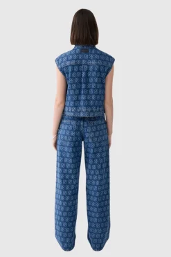 Outland Denim - Rosie Sleeveless Shirt - Icon Dusk