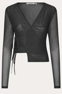 Oval Square - Christy Blouse - Black